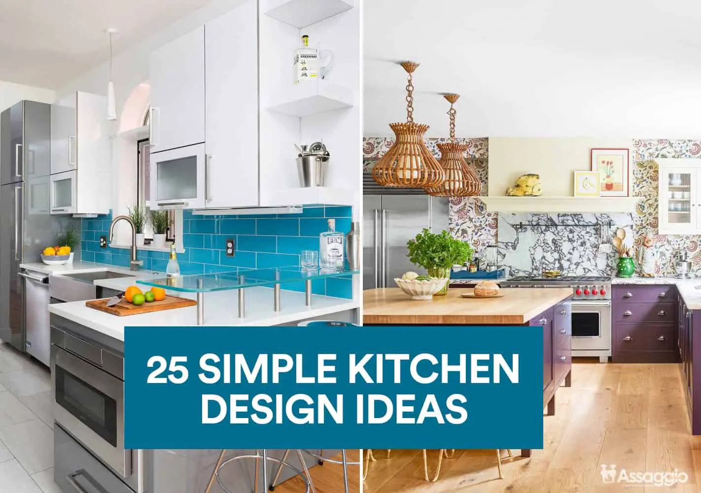 25 Simple Kitchen Design Ideas For 25   UnAssaggio